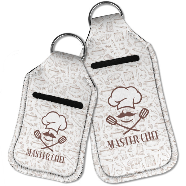 Master Chef Sanitizer Holder Keychain - Parent Main