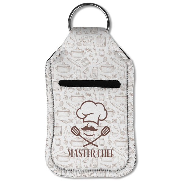 Master Chef Sanitizer Holder Keychain - Small (Front Flat)