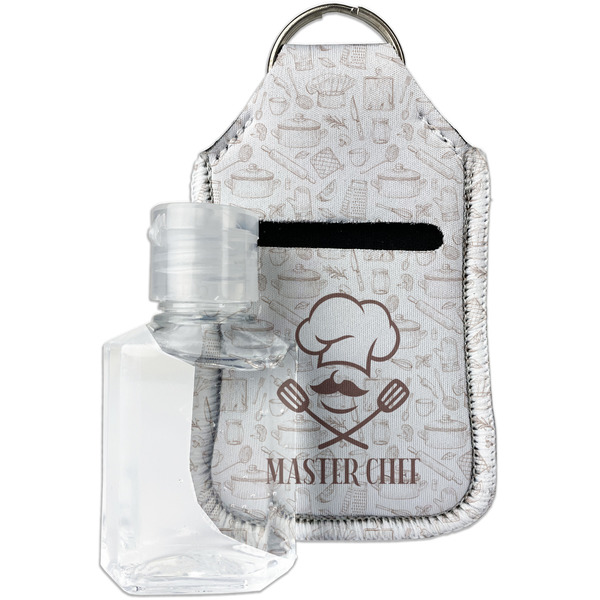 Custom Master Chef Hand Sanitizer & Keychain Holder (Personalized)