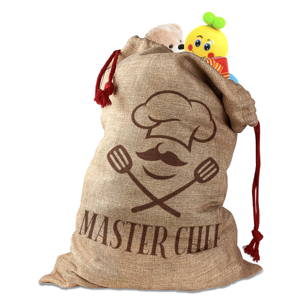 Custom Master Chef Santa Sack (Personalized)