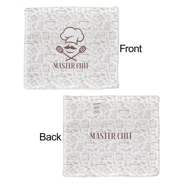 Master Chef Security Blanket - Front & Back View