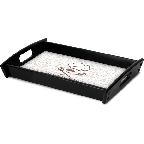 Master Chef Serving Tray Black - Corner