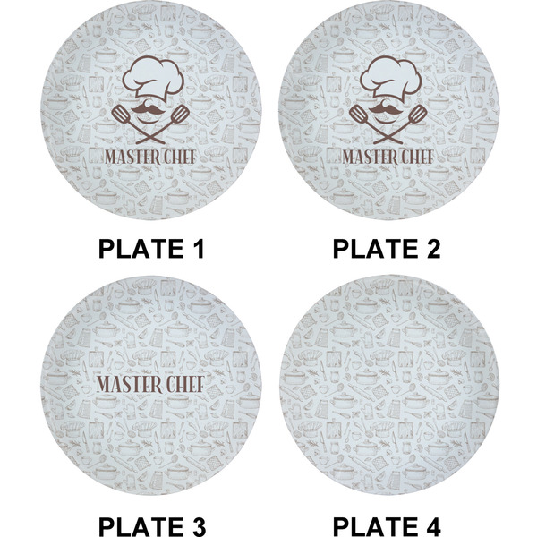 Master Chef Set of Appetizer / Dessert Plates (Approval)