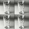 Master Chef Set of Four Engraved Beer Glasses - Individual View