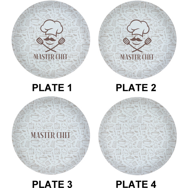 Master Chef Set of Lunch / Dinner Plates (Approval)