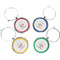 Master Chef Wine Charms (Set of 4) (Personalized)
