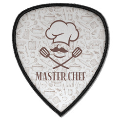 Master Chef Iron on Shield Patch A w/ Name or Text
