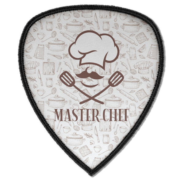 Custom Master Chef Iron on Shield Patch A w/ Name or Text