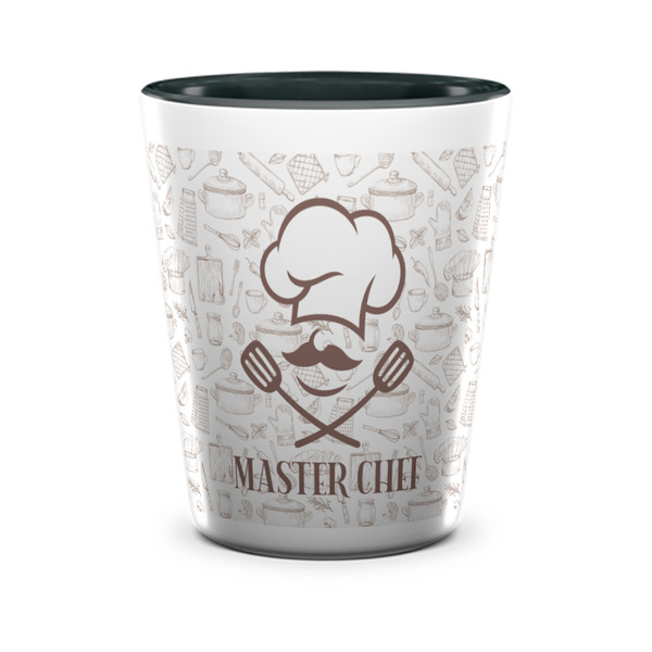 Master Chef Shot Glass - Two Tone - FRONT
