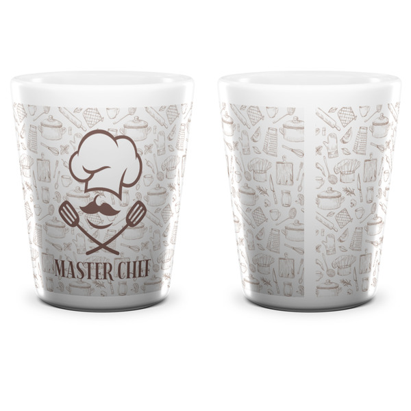 Master Chef Shot Glass - White - APPROVAL