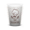 Master Chef Ceramic Shot Glass - 1.5 oz - White - Set of 4 (Personalized)