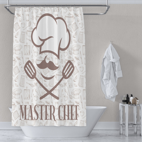 Master Chef Shower Curtain Lifestyle