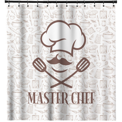Master Chef Shower Curtain (Personalized)