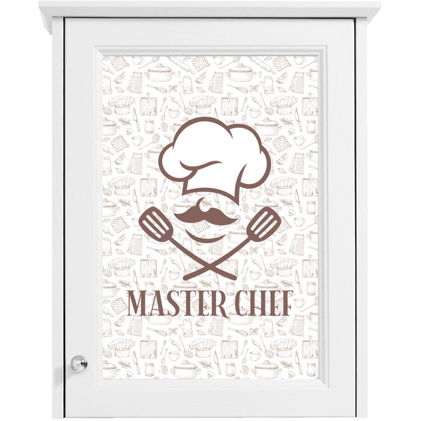 Master Chef Single White Cabinet Decal