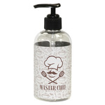 Master Chef Plastic Soap / Lotion Dispenser (8 oz - Small - Black) (Personalized)
