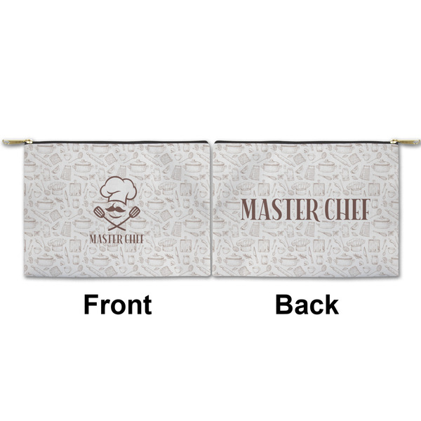 Master Chef Small Zipper Pouch Approval (Front and Back)