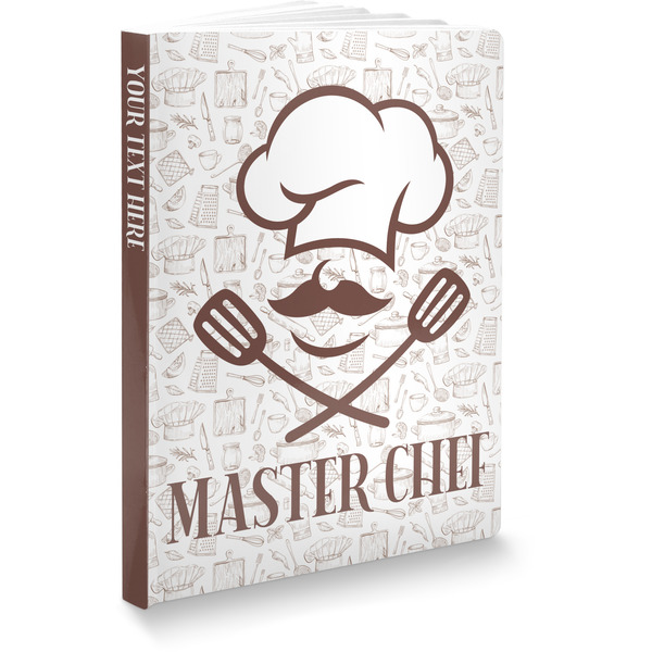 Custom Master Chef Softbound Notebook - 5.75" x 8" (Personalized)