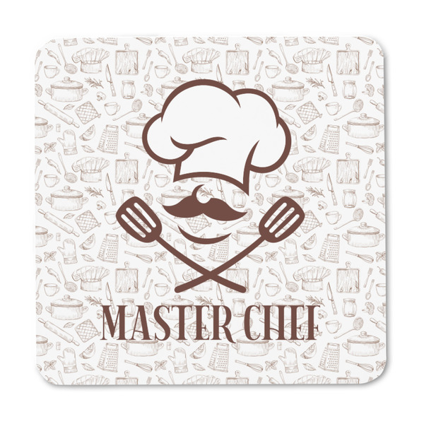 Master Chef Square Fridge Magnet - FRONT