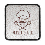Master Chef Iron On Square Patch w/ Name or Text