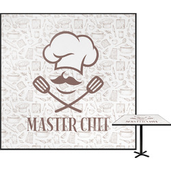 Master Chef Square Table Top - 30" w/ Name or Text