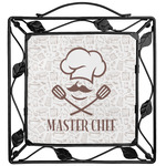 Master Chef Square Trivet w/ Name or Text