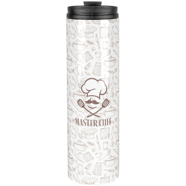 Custom Master Chef Stainless Steel Skinny Tumbler - 20 oz (Personalized)