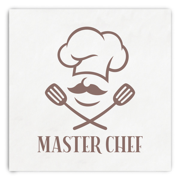Custom Master Chef Paper Dinner Napkins (Personalized)