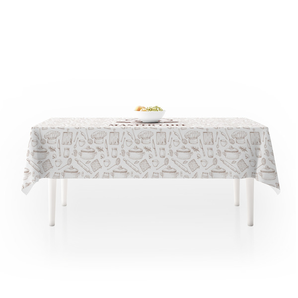 Master Chef Tablecloths (58"x102") - LIFESTYLE (side view)