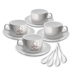 Master Chef Tea Cup - Set of 4 (Personalized)