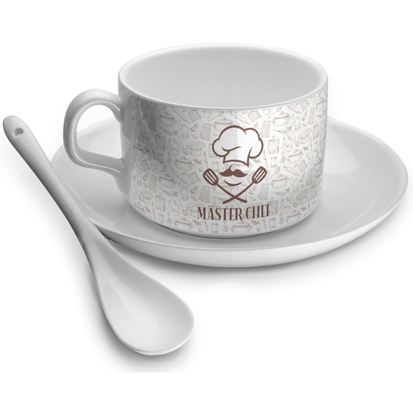 Custom Master Chef Tea Cup - Single (Personalized)