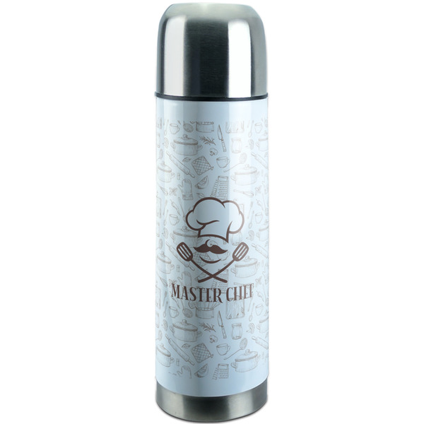 Custom Master Chef Stainless Steel Thermos (Personalized)
