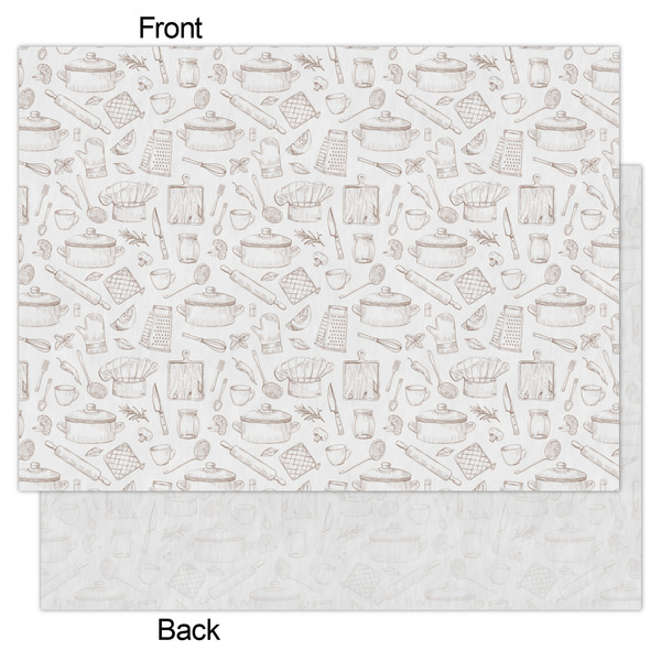 Master Chef Tissue Paper - Heavyweight - Large - Front & Back