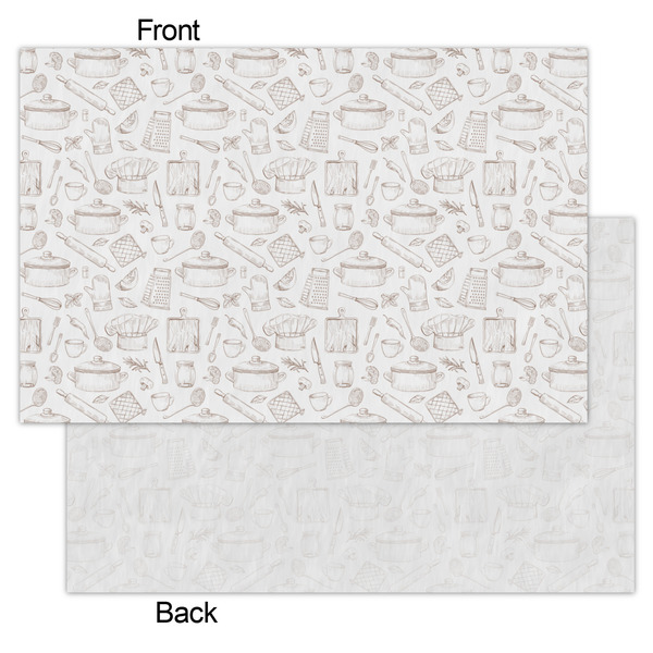 Master Chef Tissue Paper - Heavyweight - Small - Front & Back