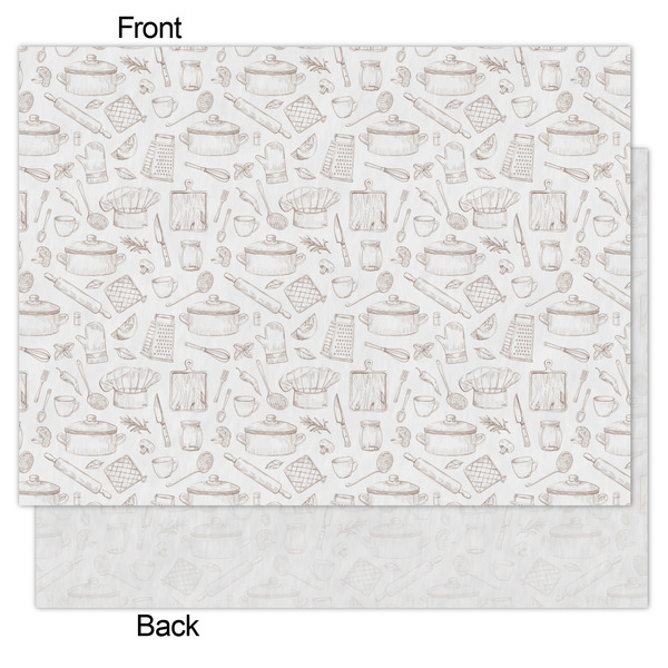 Master Chef Tissue Paper - Lightweight - Medium - Front & Back