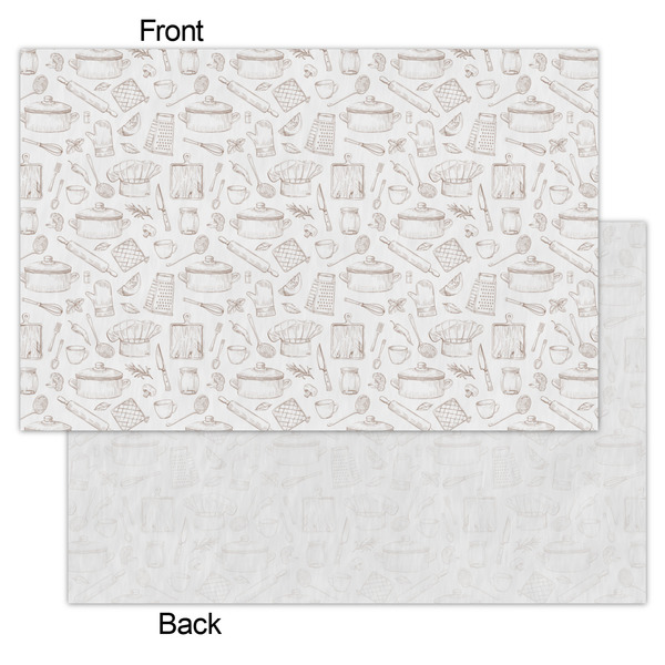 Master Chef Tissue Paper - Lightweight - Small - Front & Back