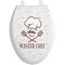 Master Chef Toilet Seat Decal - Elongated (Personalized)