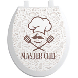 Master Chef Toilet Seat Decal (Personalized)