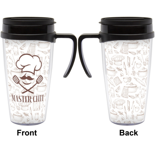 Master Chef Travel Mug with Black Handle - Approval
