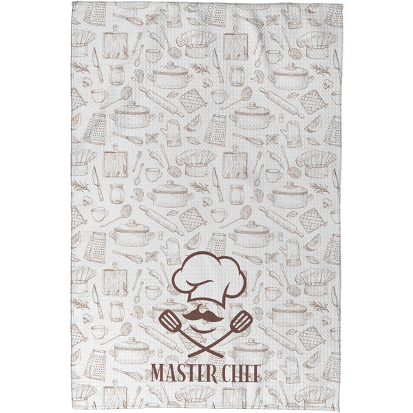 Master Chef Waffle Weave Towel - Full Color Print - Approval Image