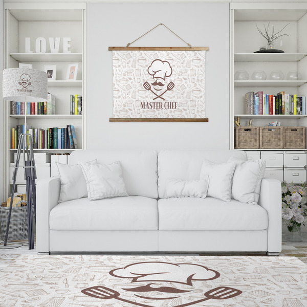 Master Chef Wall Hanging Tapestry - IN CONTEXT