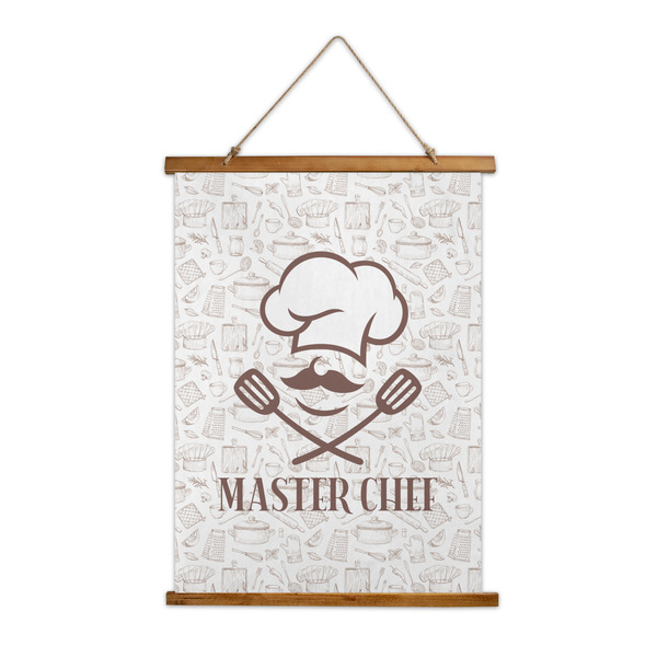 Custom Master Chef Wall Hanging Tapestry - Tall (Personalized)