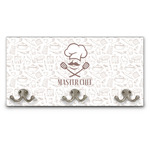Master Chef Wall Mounted Coat Rack w/ Name or Text
