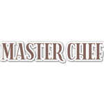 Master Chef Name/Text Decal - Custom Sizes (Personalized)