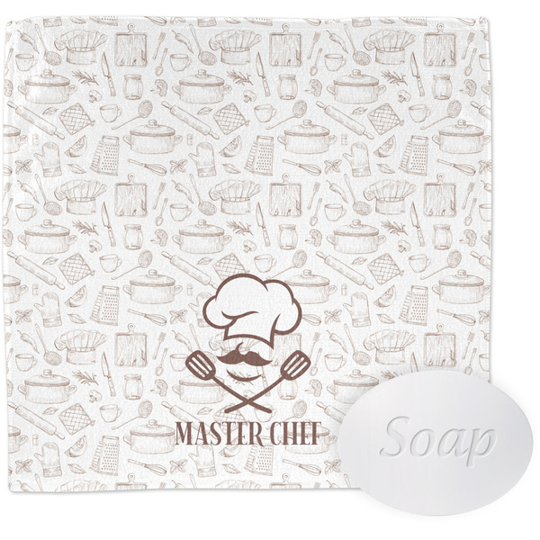 Custom Master Chef Washcloth w/ Name or Text
