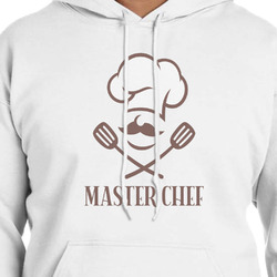 Master Chef Hoodie - White - XL (Personalized)