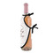 Master Chef Wine Bottle Apron - DETAIL WITH CLIP ON NECK