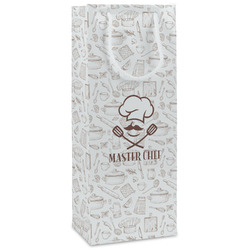 Master Chef Wine Gift Bags - Gloss (Personalized)