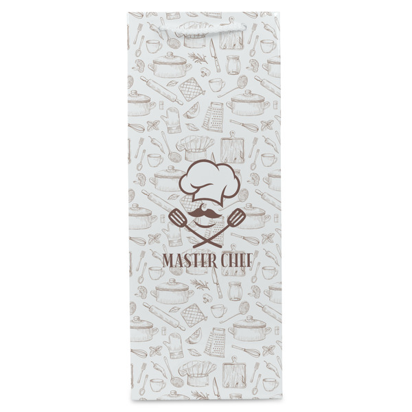 Master Chef Wine Gift Bag - Matte - Front