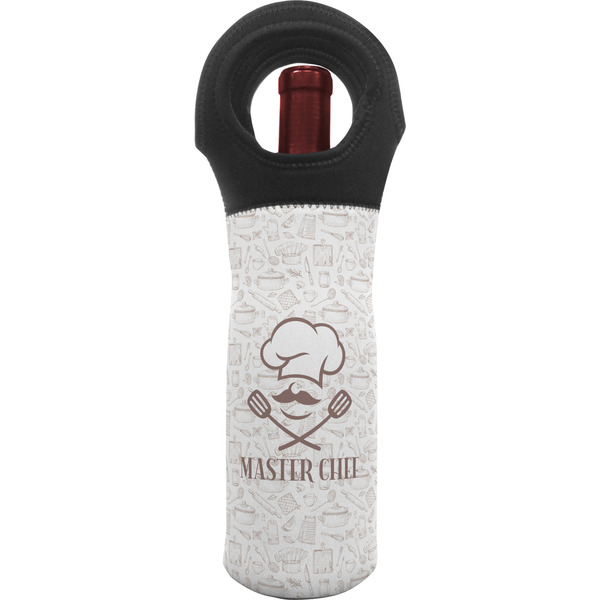 Custom Master Chef Wine Tote Bag w/ Name or Text