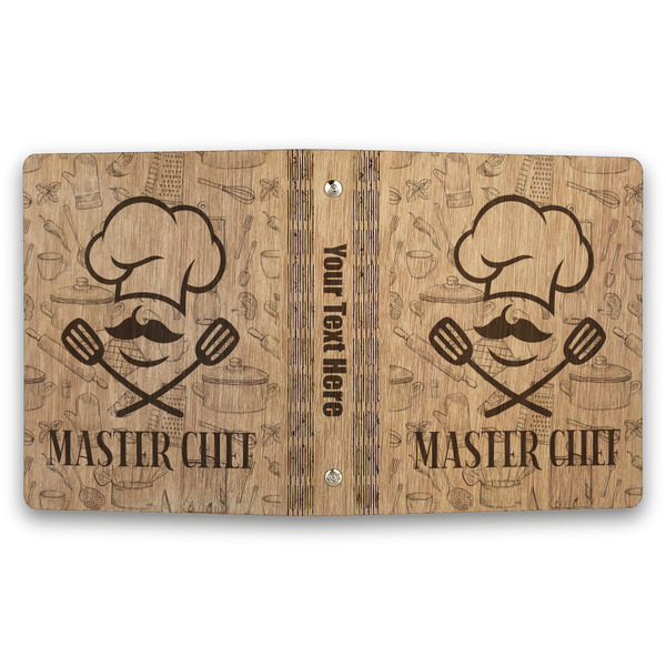 Master Chef Wood 3-Ring Binders - 1" Half-Letter - Approval